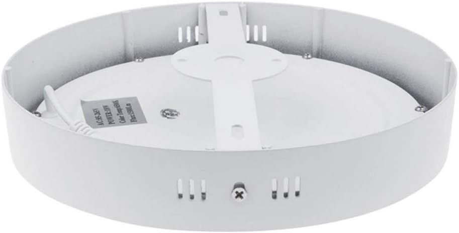 G.W.S® 6W Round Circle LED Surface Mounted Panel Downlight Ceiling Light Warm White (3000K), LED Driver Included - Image 4