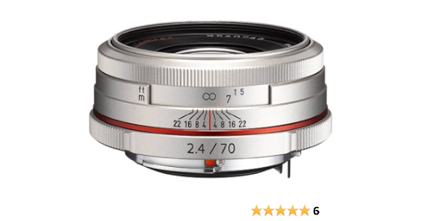 Amazon Com Pentax K Mount Hd Da 70mm F 2 4 70 70mm Fixed Lens For Pentax Kaf Cameras Limited Silver Camera Lenses Camera Photo