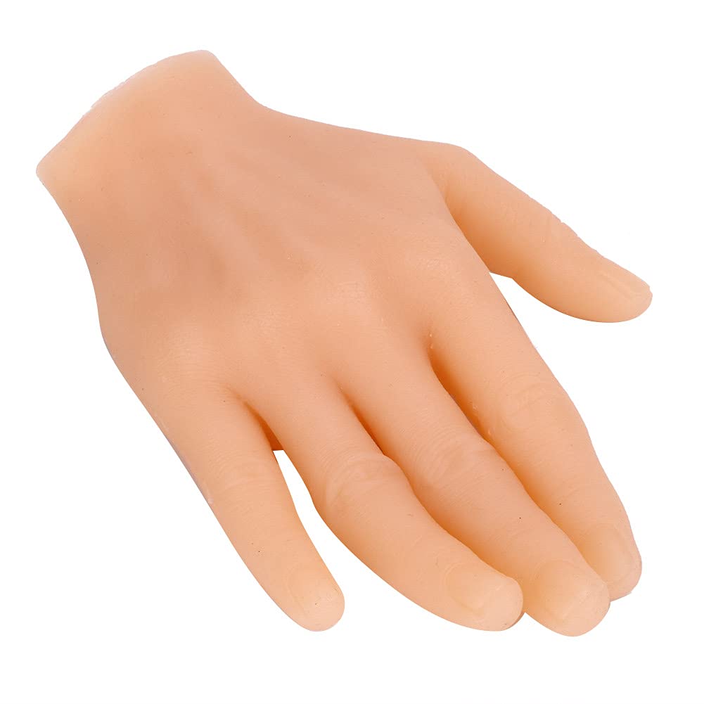 Tattoo Skin Practice Silicone Tattoo Practice Hand Reusable Silicone Soft Tattoo Skin for Tattooing Practice Fake Hand for Tattoo Artists Beginners Tattoo (Right Hand)