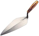 Kraft Tool RO1416-12 W. Rose Narrow London Brick Trowel with Plastic Handle (Standard Shank), 12-Inch