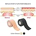 REFUN Kinesiology Tape Precut (4 Rolls Pack), Elastic Therapeutic Sports Tape for Knee Shoulder and Elbow, Pain Relief, Waterproof, Latex Free, 2