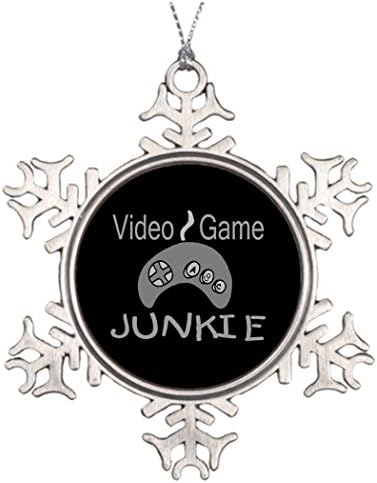 Cool fine Custom Christmas Snowflake Ornaments Gamer House Decorating Ideas