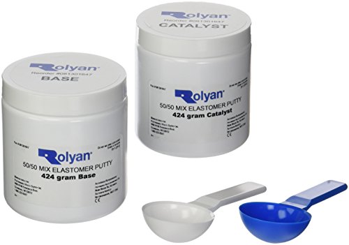 Rolyan 50/50 Mix Elastomer Putty, 1.87 lb, Pliable Occupational Therapy Putty for Hand Therapy Splints, Built-Up Grip & Scar Tissue Pressure Relief, Shaping Putty for Molding Handles of Utensils