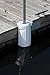 Attwood 93533-1 Softside UV-Resistant Marine 15-Inch Slide-On Post Dock Fender, White
