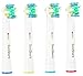 Generic Floss Action Replacement Heads for Oral B Toothbrushes [4, 8, 12, 20 Packs Available]