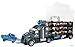 Memtes Dinosaur and Wild Life Animal Safari Car Carrier Transport Truck Toy (Includes 6 Dinosaurs 6 Animal, Jeep and Helicopter)