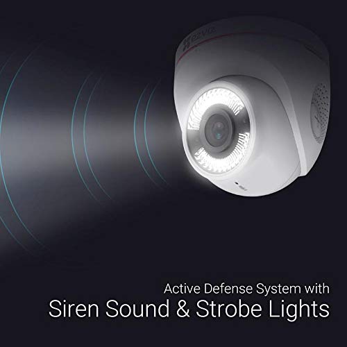 EZVIZ EZ2283C2L28 C4W 1080p Outdoor Wi-Fi Turret Camera with Alarm