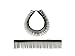 CalCastle Craft Plastic Eyelashes for Flower Arrangement DIY Craft project 12pcs-PK