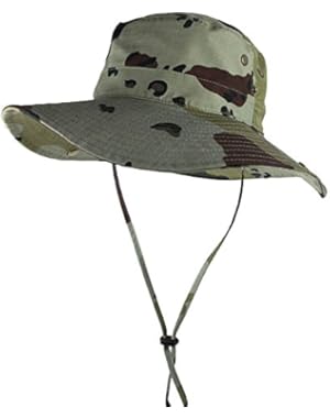 Women's Outdoor Casual Hiking Fisherman Bucket Hat With String