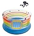 INTEX Inflatable Jump-O-Lene Transparent Kids Bouncer & Quick Fill Air Pump