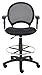 Boss Office Mesh Drafting Stool W/Adjustable Arms (B16216)