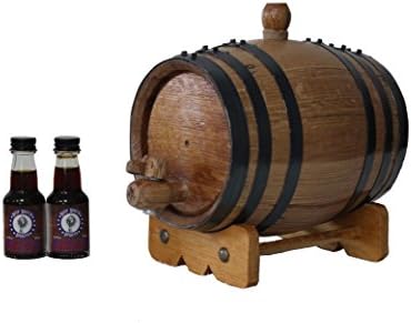 1-Liter American White Oak Barrel Rye Whiskey Kit