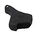 Hogue HandAll Beavertail Rubber Grip Sleeve for Ruger LCP .380 using Crismon Trace Laserguard, Black - 18110