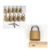 Arrowmounts Padlock with Matching Keys - 10Pack (AM-LOCK100)
