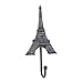 echomerx Eiffel Tower Paris Decor Vintage Style Wall Hook for Bedroom, Bathroom and Kitchen