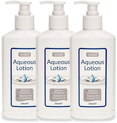 NUAGÉ Moisturising Aqueous Lotion Pump Dispenser 250ml Pack of 3