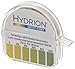 Micro Essential Lab QC-1001 Plastic Hydrion High Range Quat Check Test Paper Dispenser, Single Roll, Food Service Test Strips, 0 - 1000 ppm (Case of 10)