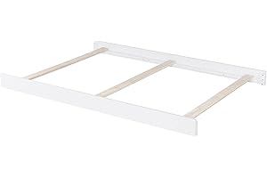 Oxford Baby Lazio Full-Size Bed Conversion Kit, Snow White, GreenGuard Gold Certified