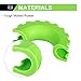 BUNKER INDUST D Ring/Shackle Isolator Kit,1 Pair Green D-Ring Isolator and 4 Pcs Washers Dring Cover Fit for 3/4