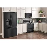 LG Electronics 2.0 cu. ft. Over the Range Microwave Oven in Matte Black Stainless Steel