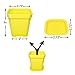 KORAM 14-pack Colorful Flower Pots 2.7-inch Square Plastic Plant Pot Succulent Planter Nursery Pots with Saucer for Home Office Garden, 1 Set of Planting Tools - Garden Gifts for Men & Women