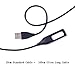 2Pcs Fitbit Flex Charger ( 20cm, 100cm), EveShine Replacement USB Charger Cable for Fitbit Flex Band Wireless Activity Bracelet