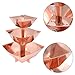 Rose Gold Birthday Party Supplies Decorations Cardboard Rose Gold Dessert Display Dessert Stand Candy Snack Cupcake Stand Cake Stand Bowl Stand Tower Display for Wedding
