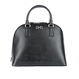SALVATORE FERRAGAMO WOMEN'S 0583761NERO BLACK LEATHER HANDBAG