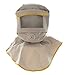 Sandblasting Hood with large viewing screen for anti dusk protection