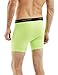 Bolter Men's Cotton Spandex All Day Boxer Briefs 5-Pack (Large, Brights)