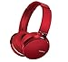 Sony MDR-XB950BT/R Extra Bass Bluetooth Wireless Headphones w/Microphone - Red (Renewed)