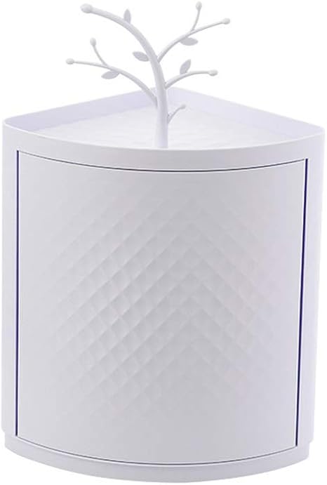 Amazon 浴室回転三角棚多機能ラック 吸壁防塵収納棚収納棚 キッチントイレコーナー化粧収納収納収納収納収納 L 7 17 Color White キッチンラック オンライン通販