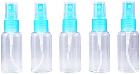 5pcs Empty Spray Bottle Portable Atomizer Cosmetic Tool Set 30ML
