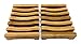 Salt Tech Bamboo Soap Dish, Soap Tray, Soap Holder, Soap Saver, Handcrafted for Bathroom Bathtub and Kitchen (2pc)