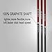 Acstar Junior Golf Putter Graphite Kids Putter Right Handed 3 Sizes to Choose Freely for Kids Ages 3-5 6-8 9-12