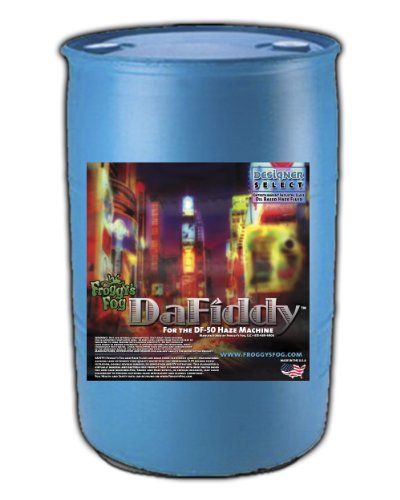 55 Gal - DaFiddy - Oil-Based and Oil-less Haze Juice Fluid for DF-50 Machine Fluid Type: Oil-Less Fluid