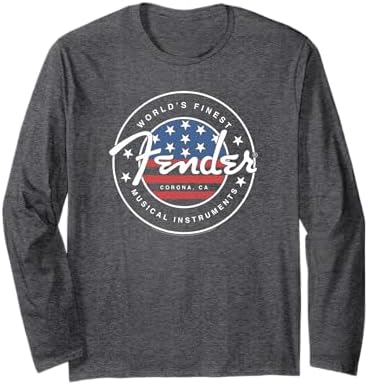 Amazon.com: Fender Est. 1946 Classic Centered Logo Raglan Baseball 