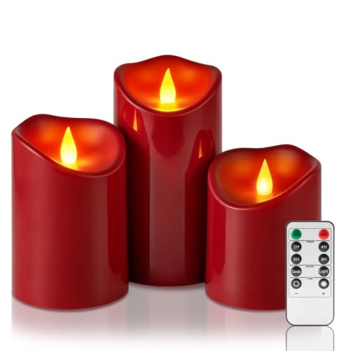Haown LED Flameless Candles 3 Pack