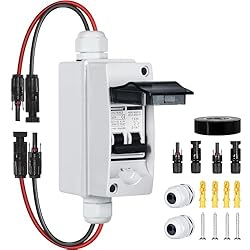 MINGSONG Solar Panels Disconnect Switch 32Amp DC