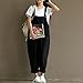 Romacci Women's Strap Overall Pockets Bib Baggy Playsuit Pants Casual Sleeveless Jumpsuit Trousers