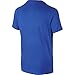 NIKE Boys' Just Do It Swoosh Tee, Game Royal/Volt, Small