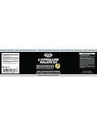 XPI RAW L-Citrulline - Polvo de malato (10.58 oz), 1 botella, 1
