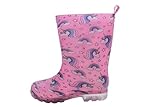 Capelli New York Girls Food Printed Rain Boot Pink