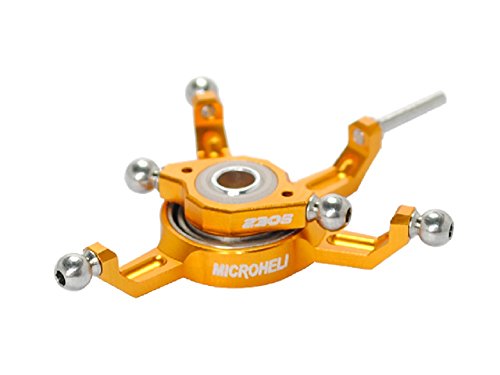 Microheli Precision CNC Aluminum Swashplate (GOLD) - BLADE 230S / 250CFX Microheli Precision CNC Aluminum Swashplate (GOLD) - BLADE 230S / 250CFX