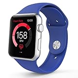 Apple-Watch-BandTeslasz-Soft-Silicone-Replacement-Sport-Wristbands-Straps-for-Apple-Watch-Royal-blue-38-MM
