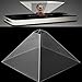 Hongfei Smartphone Hologram Projector, 3D Holographic Display Pyramid Projector Video For Mobile Smart Phone