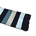 Bowbear 3 Pair Baby and Toddler Leg Warmers, Blue and Black Stripes