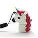 DBigness Novelty Cartoon Unicorn PVC USB Flash Drive 2.0 Lovely Cute USB Flash Memory Stick Pen Drive USB Disk Driver (16GB)