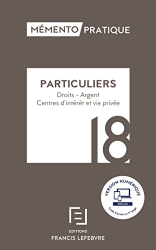 Particuliers : Droits - Argent - Centres d'intérêt et vie privée by