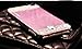 Galaxy Note 3 Case, Beauty Luxury Diamond Hybrid Glitter Bling Hard Shiny Sparkling with Crystal Rhinestone Metal Aluminum Back Cover Case for Samsung Galaxy Note 3 N9000 (Pink, Galaxy Note 3)